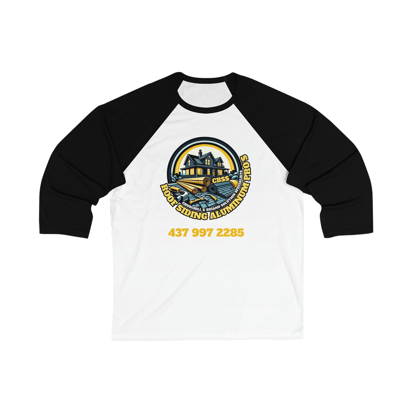 CBSS - 0.8 - 3\4 Sleeve Baseball Tee