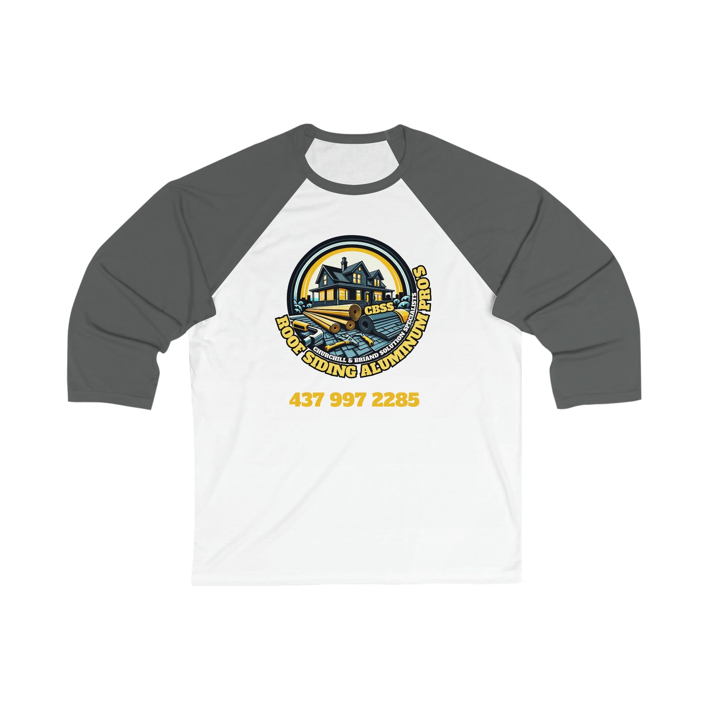 CBSS - 0.8 - 3\4 Sleeve Baseball Tee