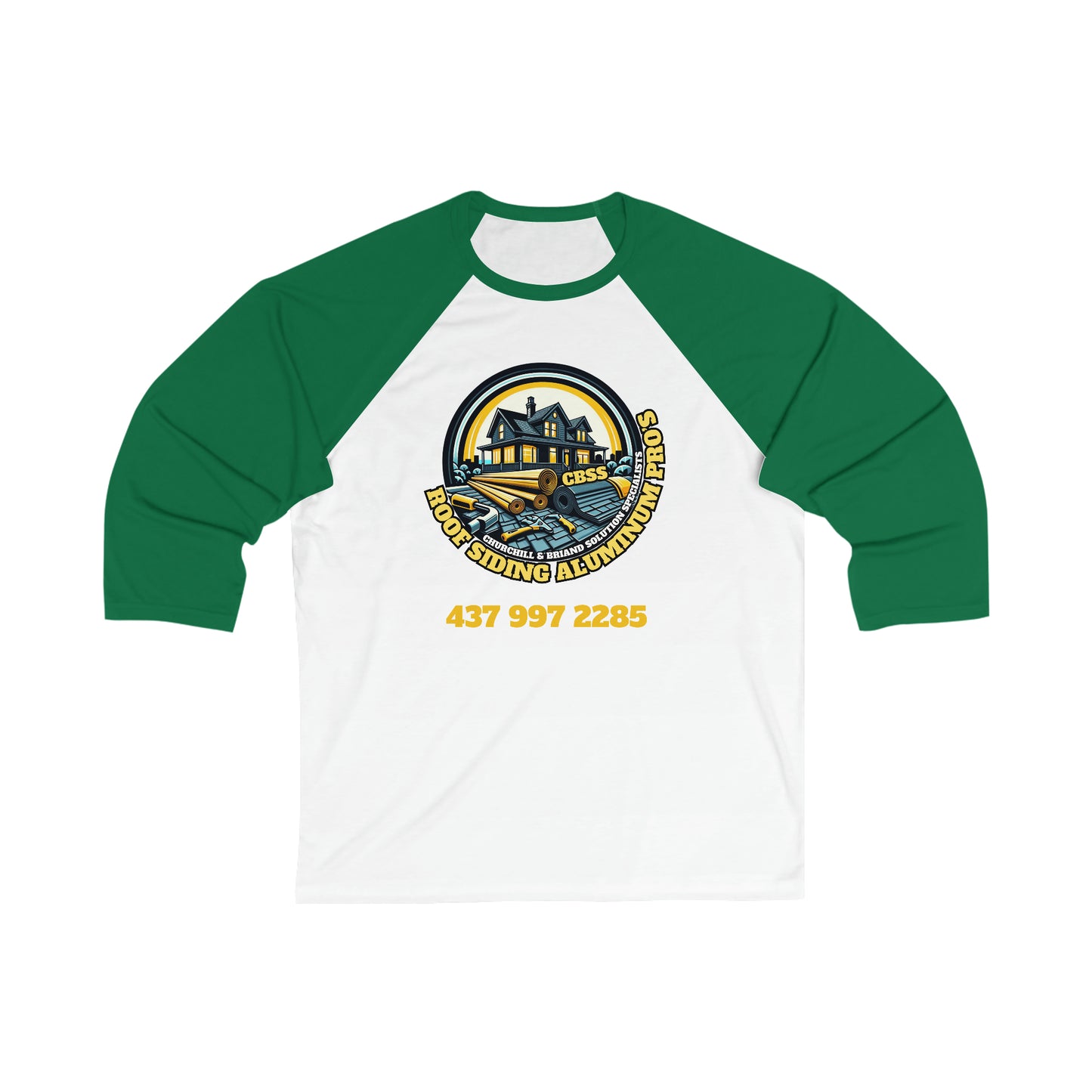 CBSS - 0.8 - 3\4 Sleeve Baseball Tee