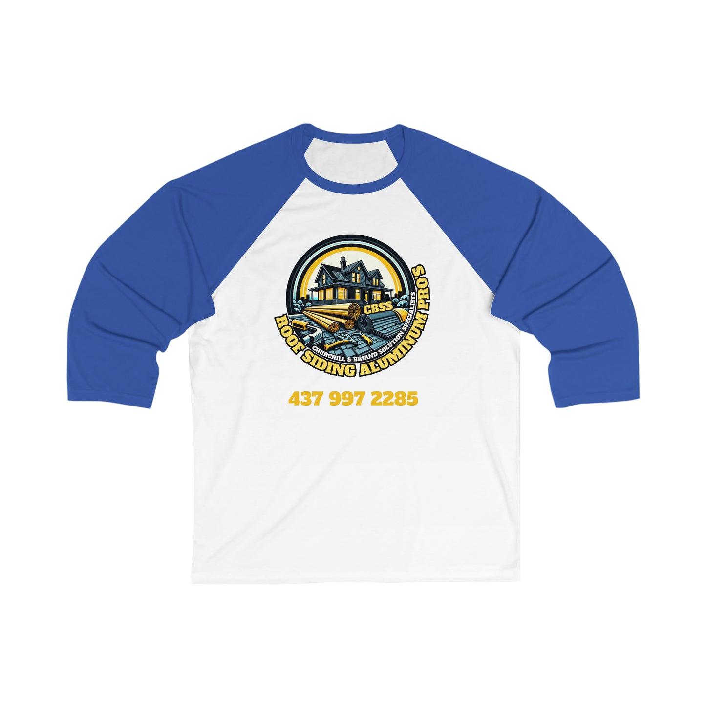 CBSS - 0.8 - 3\4 Sleeve Baseball Tee