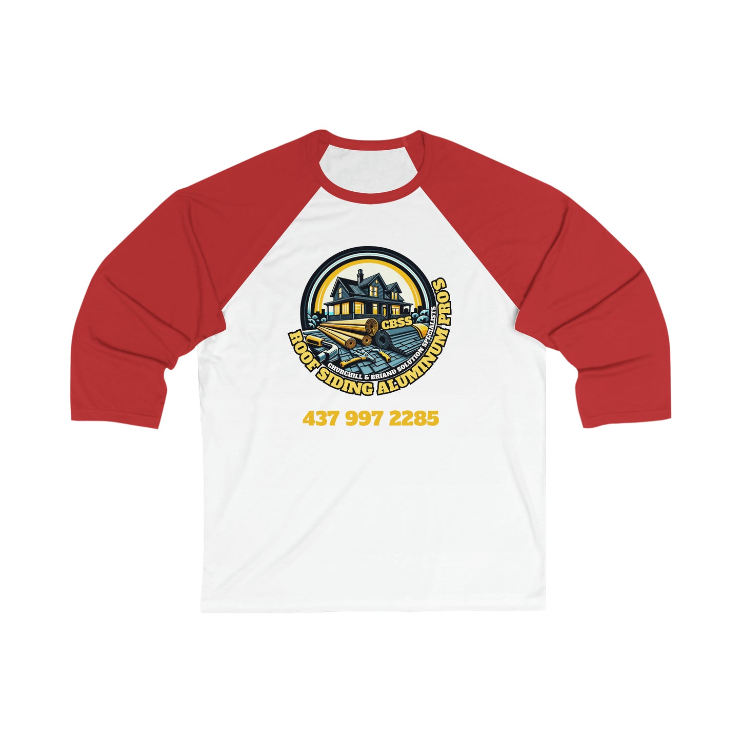 CBSS - 0.8 - 3\4 Sleeve Baseball Tee