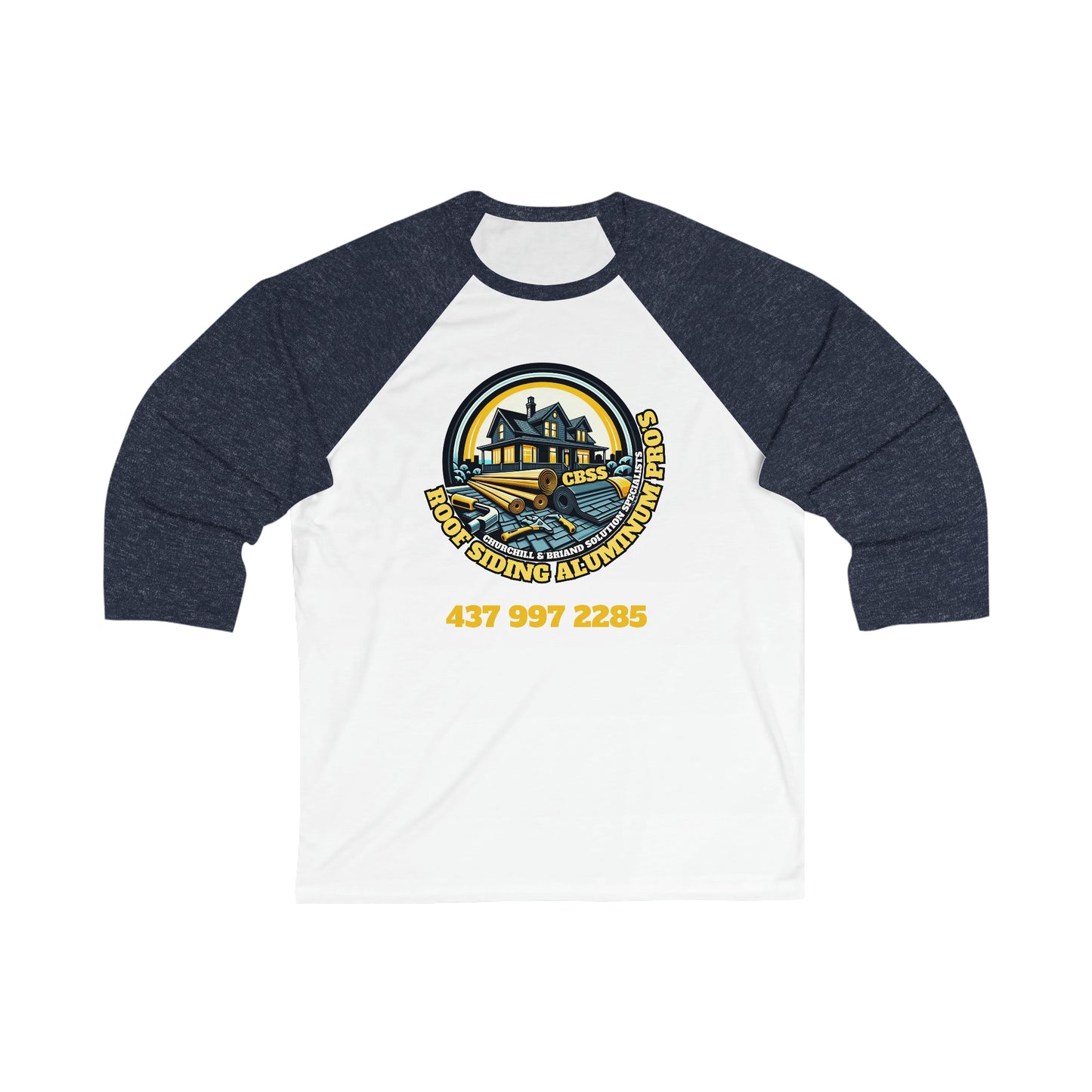CBSS - 0.8 - 3\4 Sleeve Baseball Tee