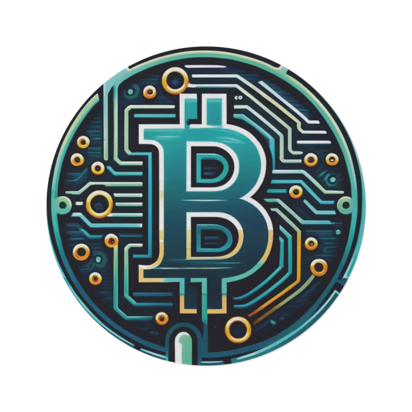 CRYPTO DRIP COLLECTION - 2.0 - Round Rug