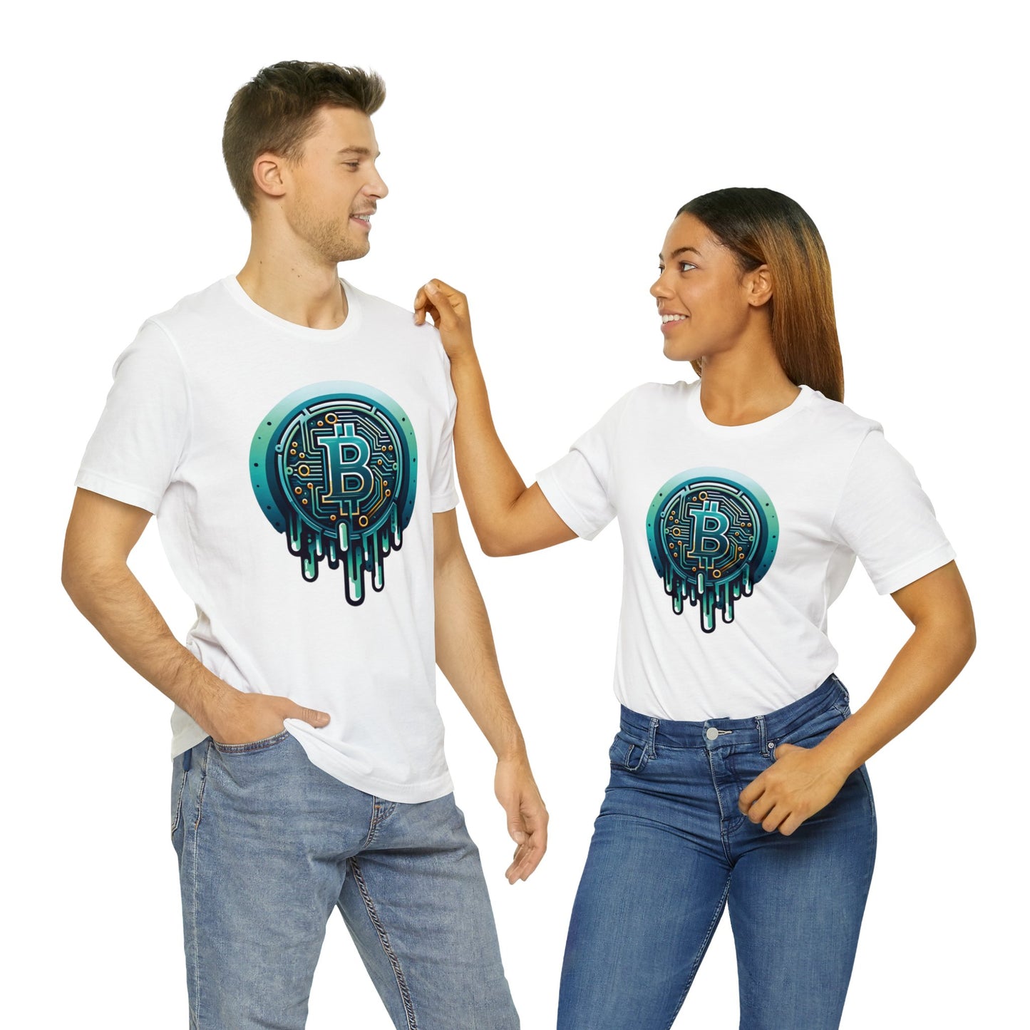 CRYPTO DRIP COLLECTION - 0.1 - Unisex Short Sleeve T-shirt