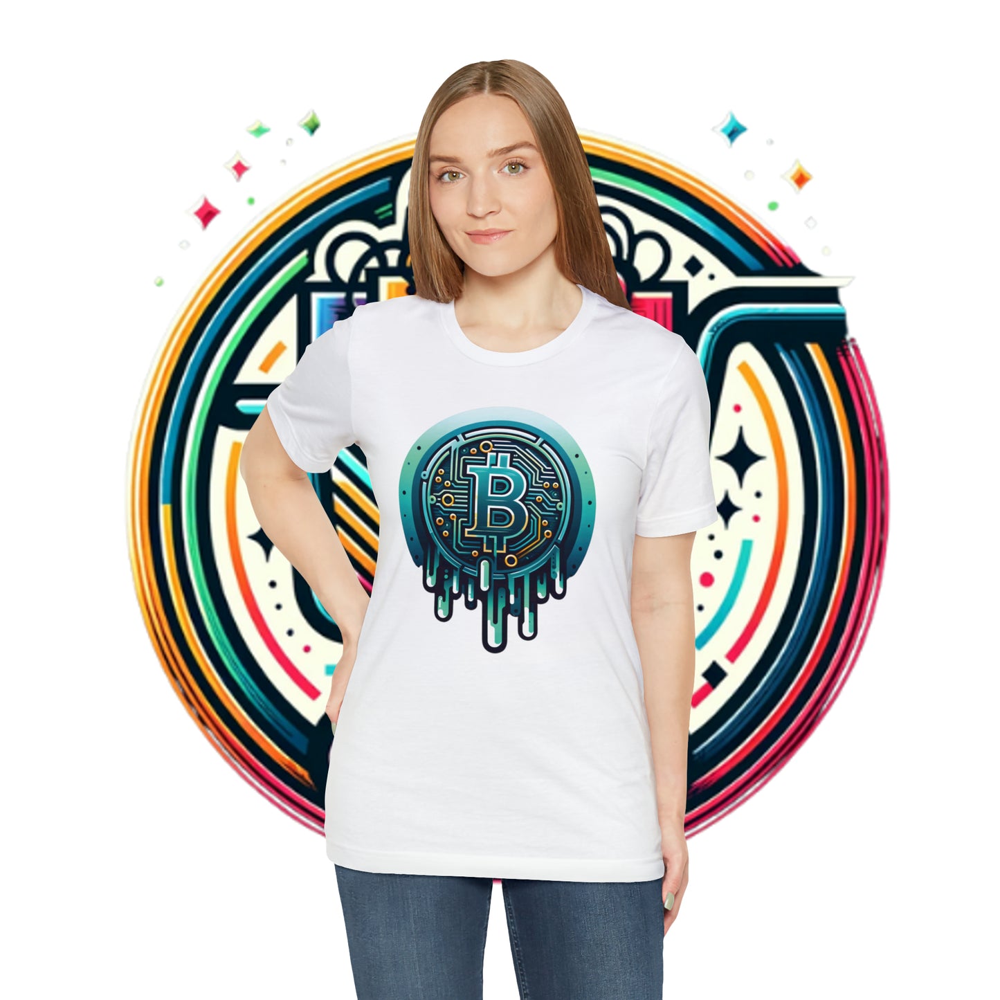 CRYPTO DRIP COLLECTION - 0.1 - Unisex Short Sleeve T-shirt