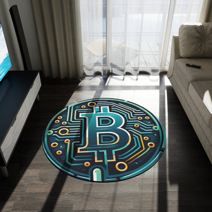 CRYPTO DRIP COLLECTION - 2.0 - Round Rug