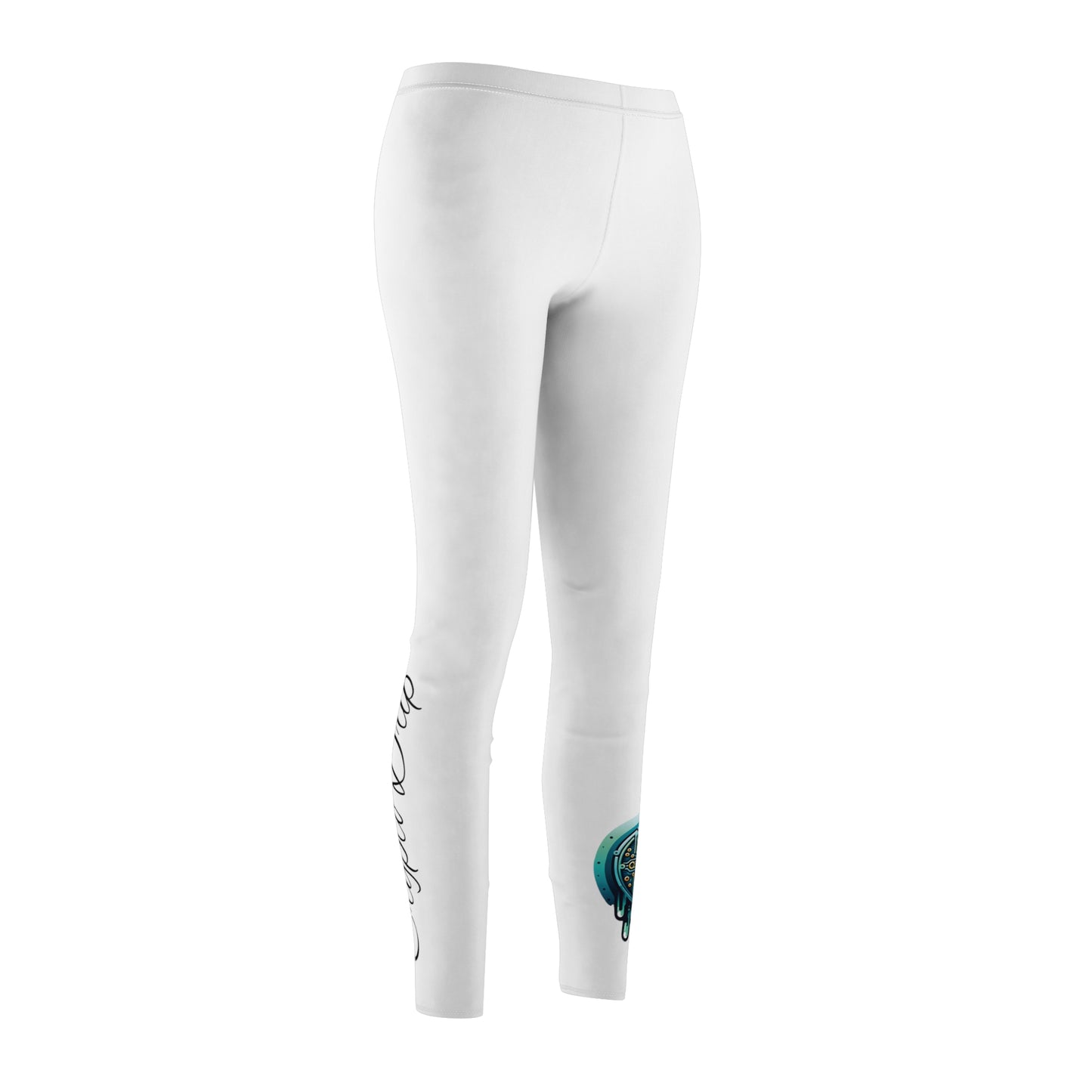 CRYPTO DRIP COLLECTION - 0.4 - Women's Cut & Sew Casual Leggings (AOP)