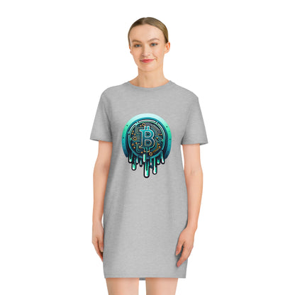 CRYPTO DRIP COLLECTION - 1.8 - Spinner T-Shirt Dress