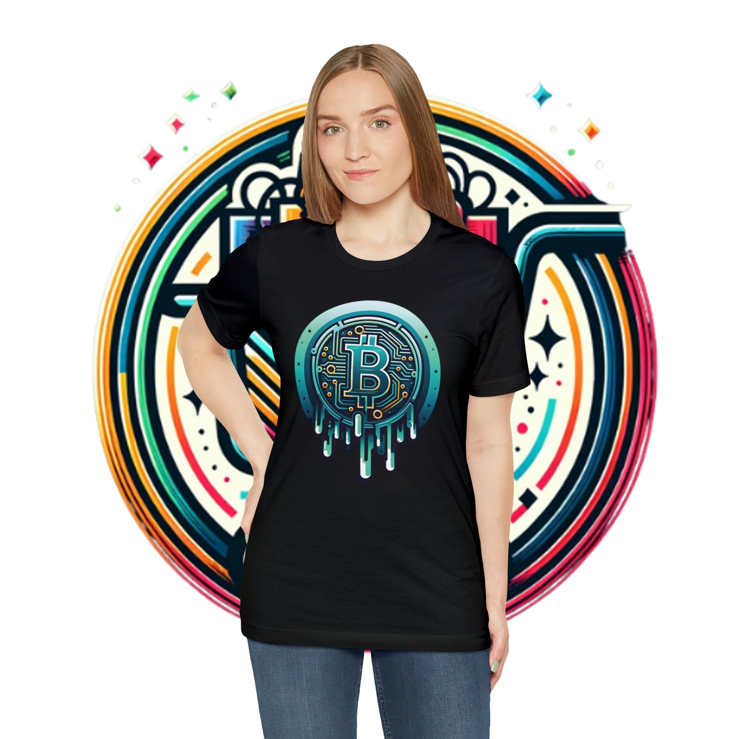 CRYPTO DRIP COLLECTION - 0.1 - Unisex Short Sleeve T-shirt