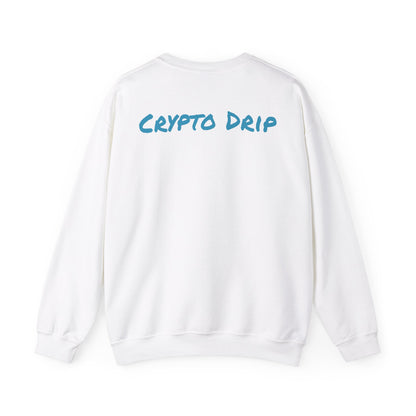 CRYPTO DRIP COLLECTION - 0.6 - Unisex Heavy Blend™ Crewneck Sweatshirt