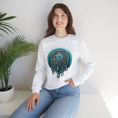 CRYPTO DRIP COLLECTION - 0.6 - Unisex Heavy Blend™ Crewneck Sweatshirt