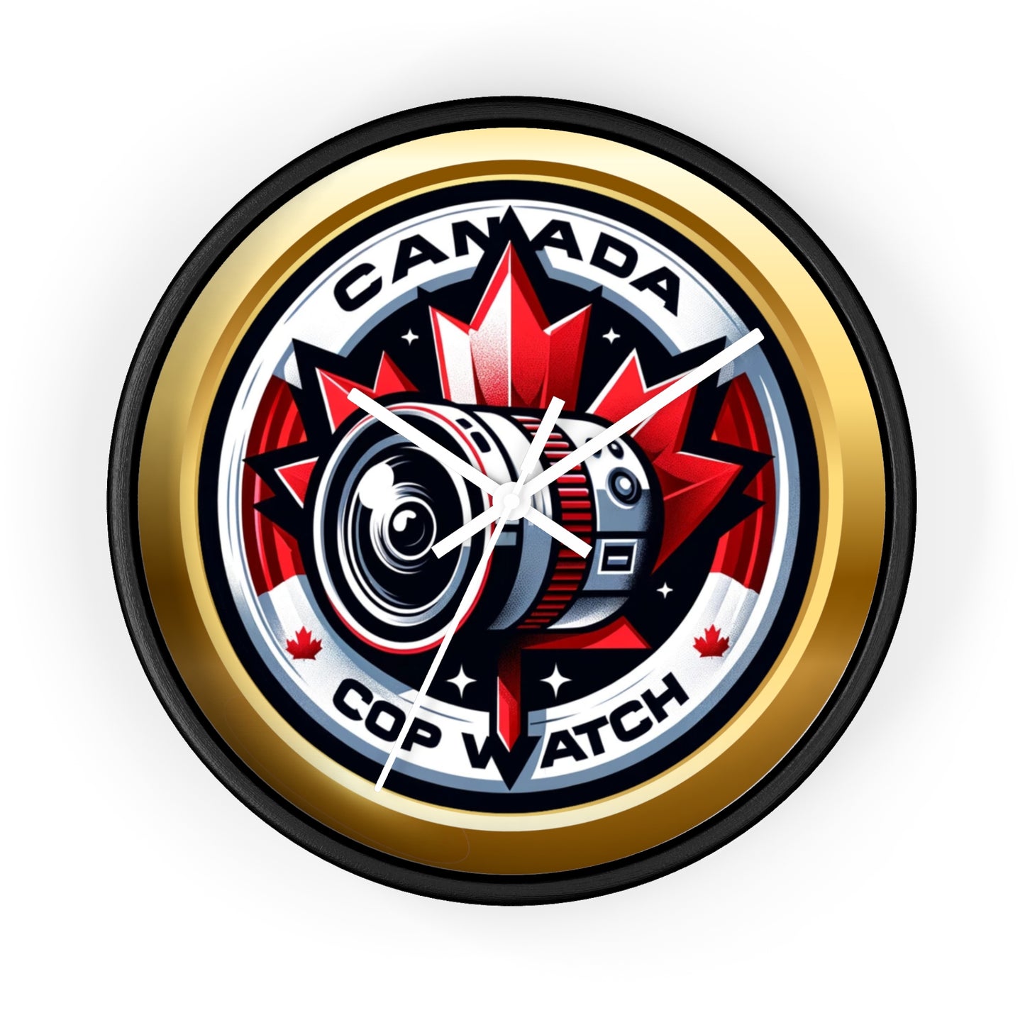 CANADA COP WATCH Wall Clock