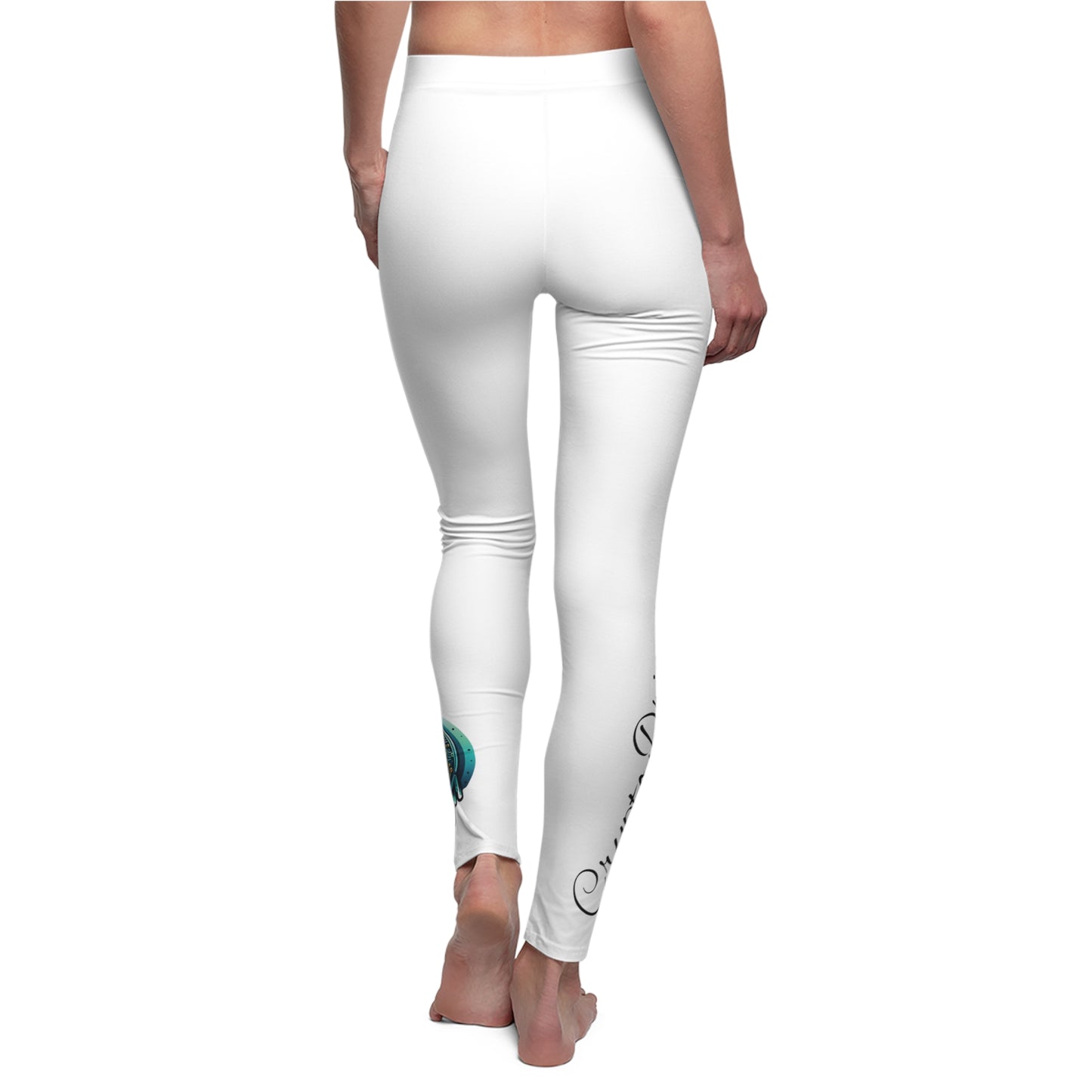 CRYPTO DRIP COLLECTION - 0.4 - Women's Cut & Sew Casual Leggings (AOP)