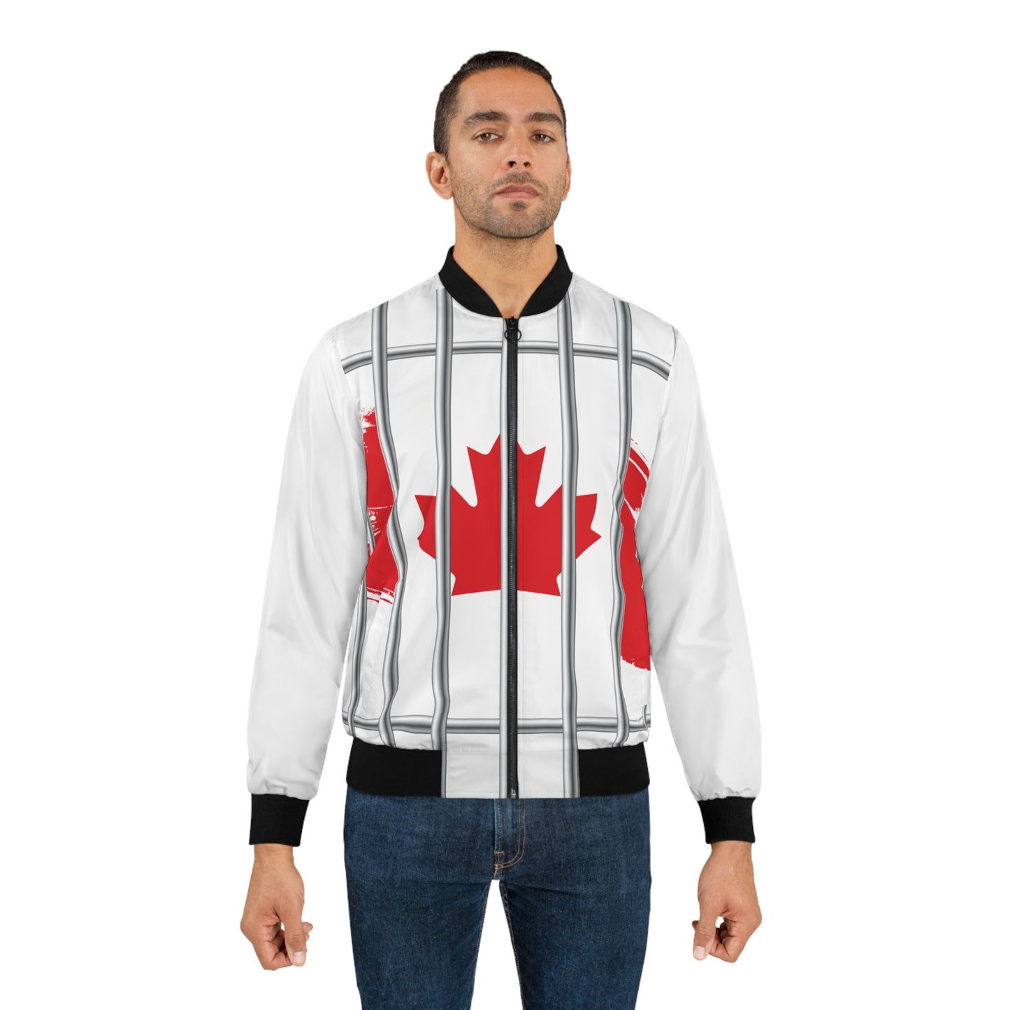 CCW Men's Bomber Jacket CANADA BEHIND BARS