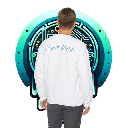 CRYPTO DRIP COLLECTION - 1.0 - Unisex Heavy Blend™ Crewneck Sweatshirt