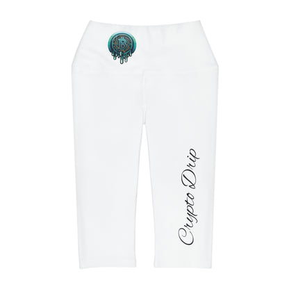 CRYPTO DRIP COLLECTION - 1.3 - Yoga Capri Leggings