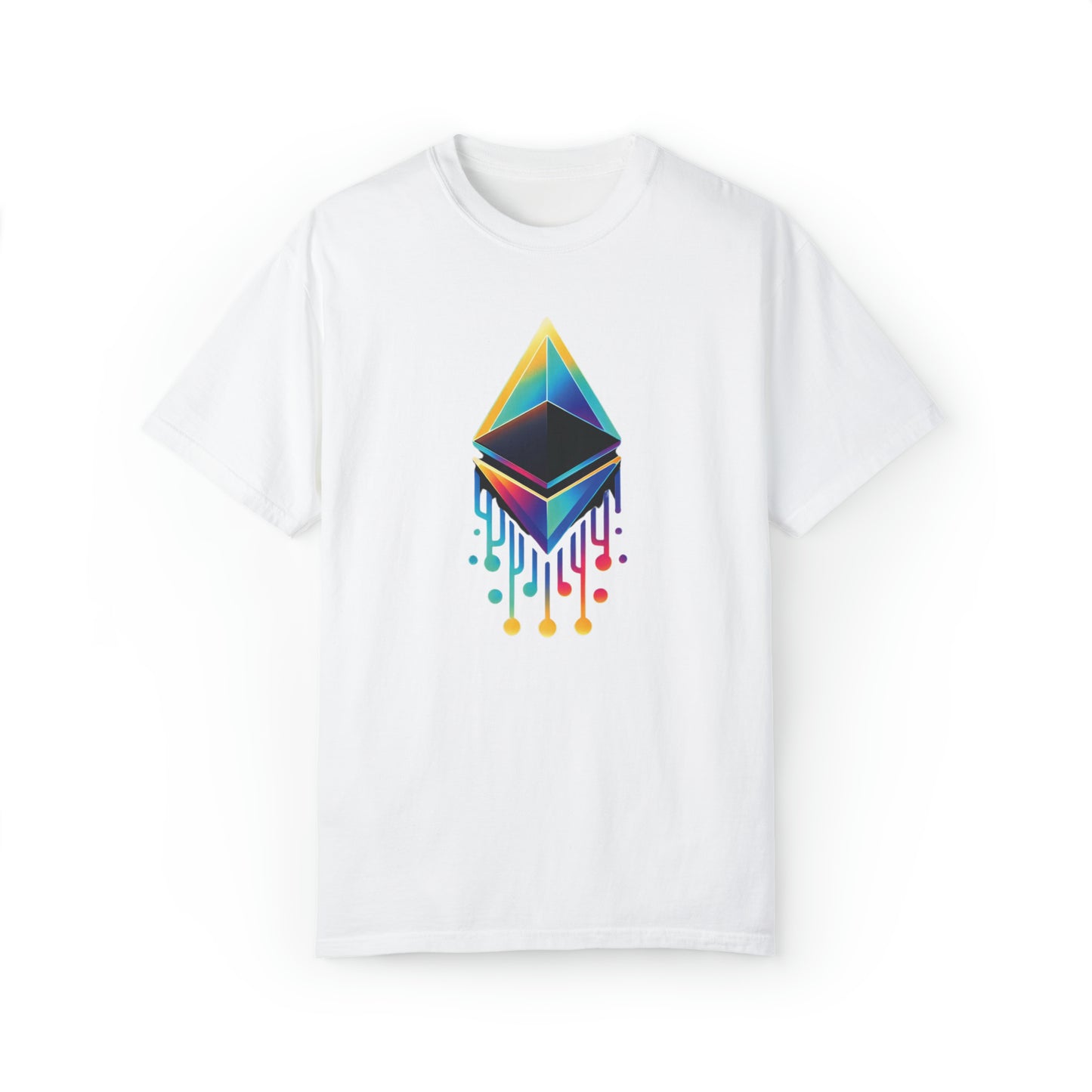 ETH - CRYPTO DRIP COLLECTION 0.1 - Unisex Garment-Dyed T-shirt