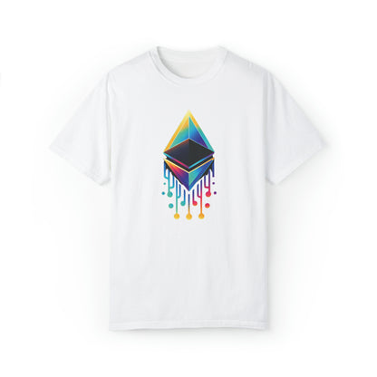 ETH - CRYPTO DRIP COLLECTION 0.1 - Unisex Garment-Dyed T-shirt