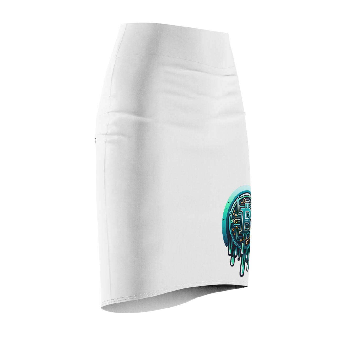 CRYPTO DRIP COLLECTION - 1.1 - Women's Pencil Skirt (AOP)