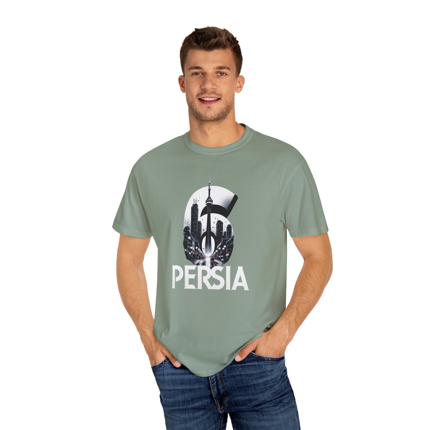 6Persia - 0.4 - Unisex Garment-Dyed T-shirt