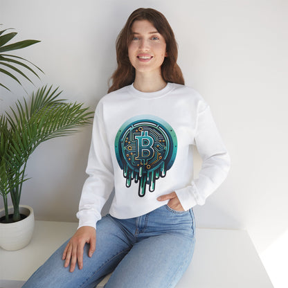 CRYPTO DRIP COLLECTION - 1.0 - Unisex Heavy Blend™ Crewneck Sweatshirt