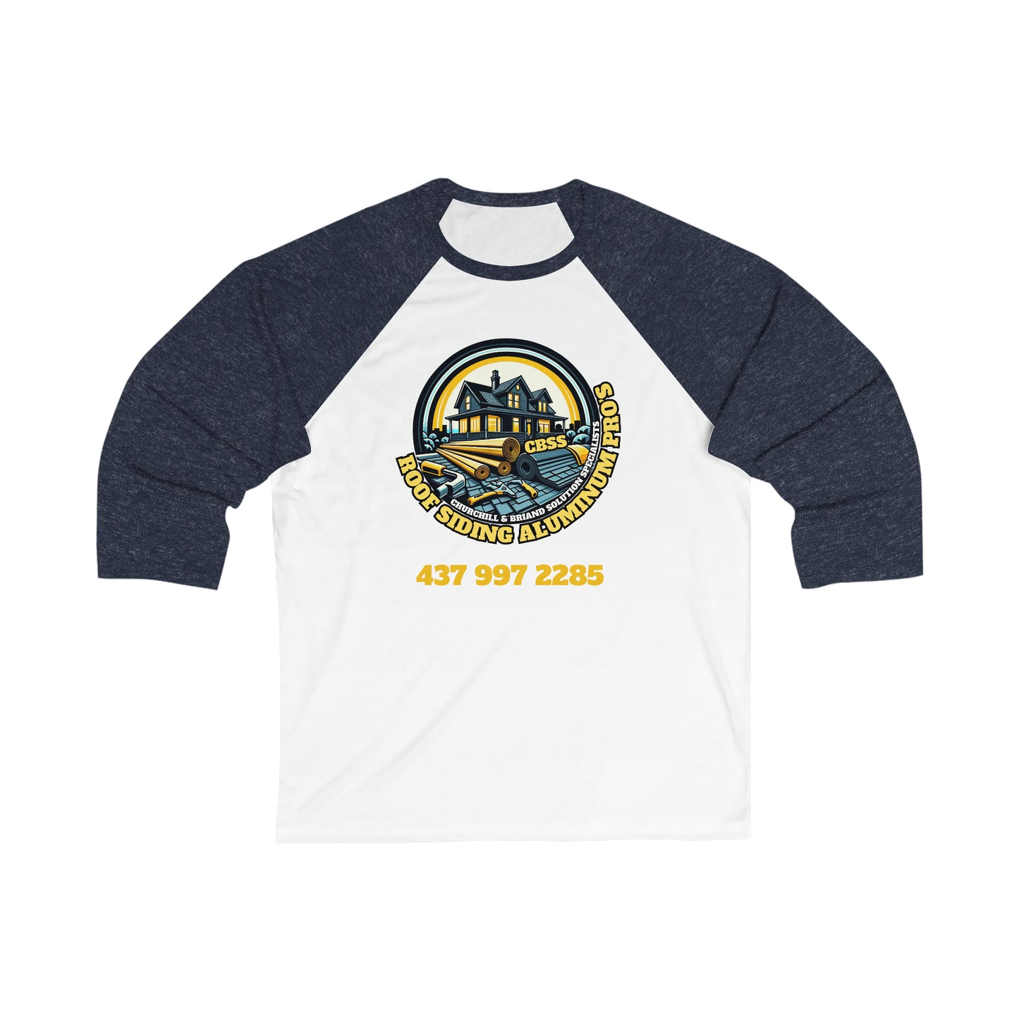 CBSS - 0.8 -  3\4 Sleeve Baseball Tee