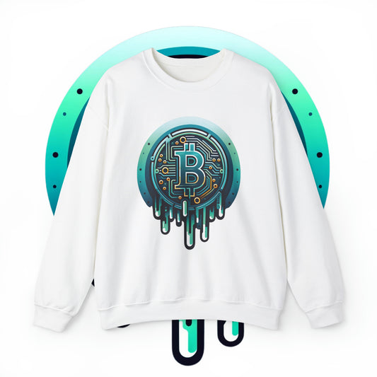 CRYPTO DRIP COLLECTION - 1.0 - Unisex Heavy Blend™ Crewneck Sweatshirt