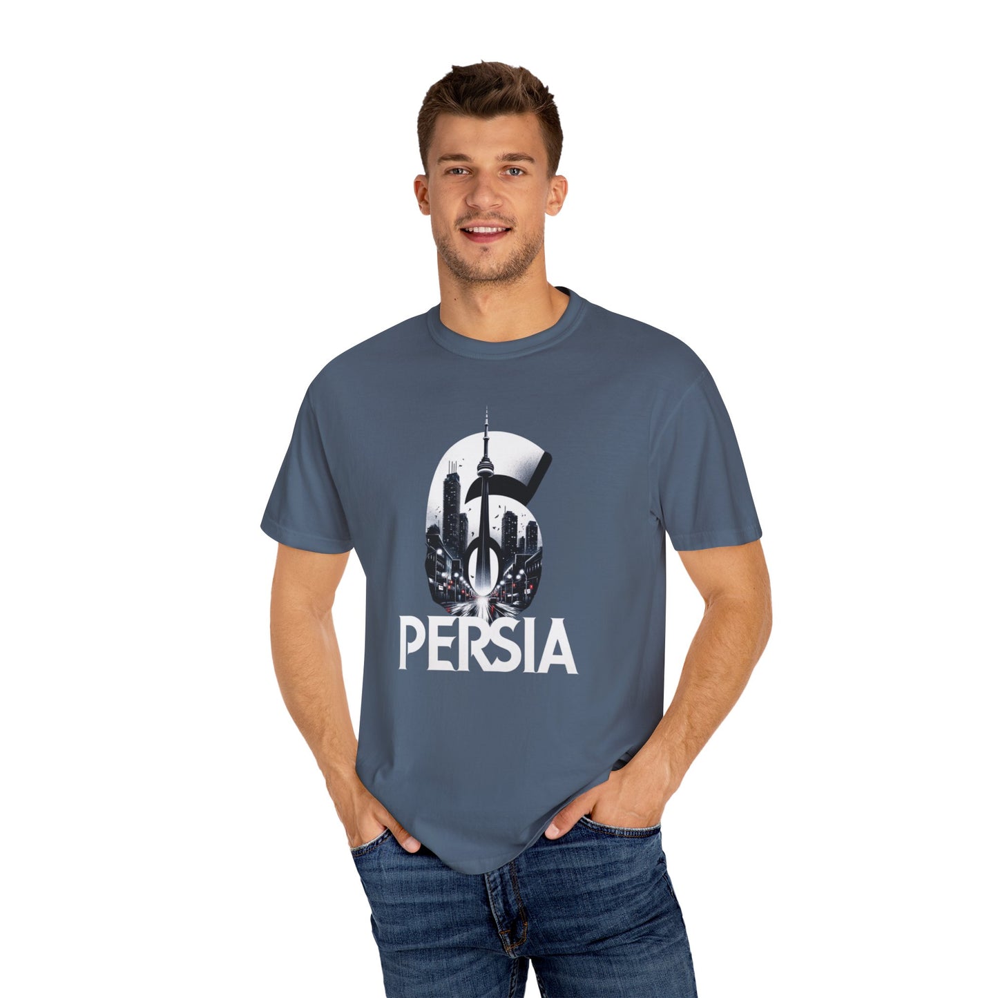 6Persia - 0.4 - Unisex Garment-Dyed T-shirt