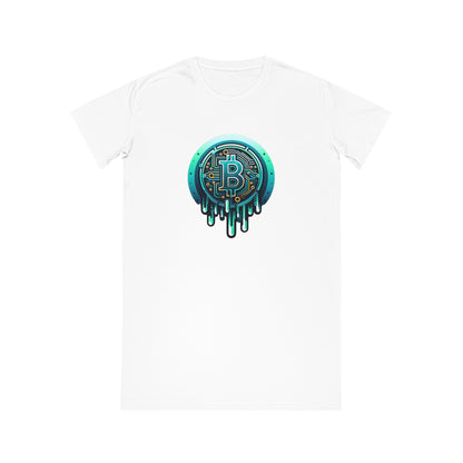 CRYPTO DRIP COLLECTION - 1.8 - Spinner T-Shirt Dress