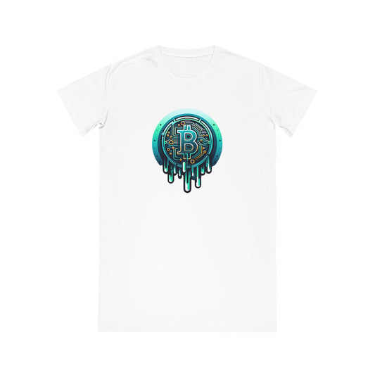 CRYPTO DRIP COLLECTION - 1.8 - Spinner T-Shirt Dress