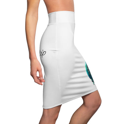 CRYPTO DRIP COLLECTION - 1.1 - Women's Pencil Skirt (AOP)