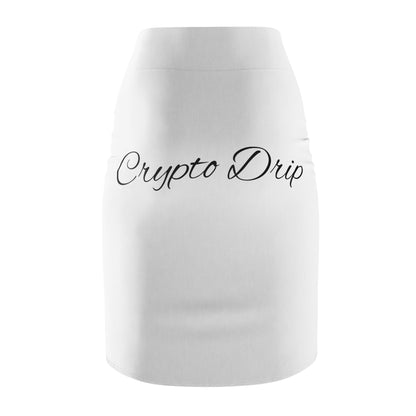 CRYPTO DRIP COLLECTION - 1.1 - Women's Pencil Skirt (AOP)