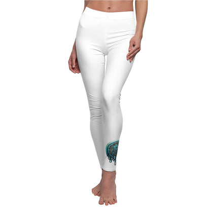 CRYPTO DRIP COLLECTION - 0.4 - Women's Cut & Sew Casual Leggings (AOP)