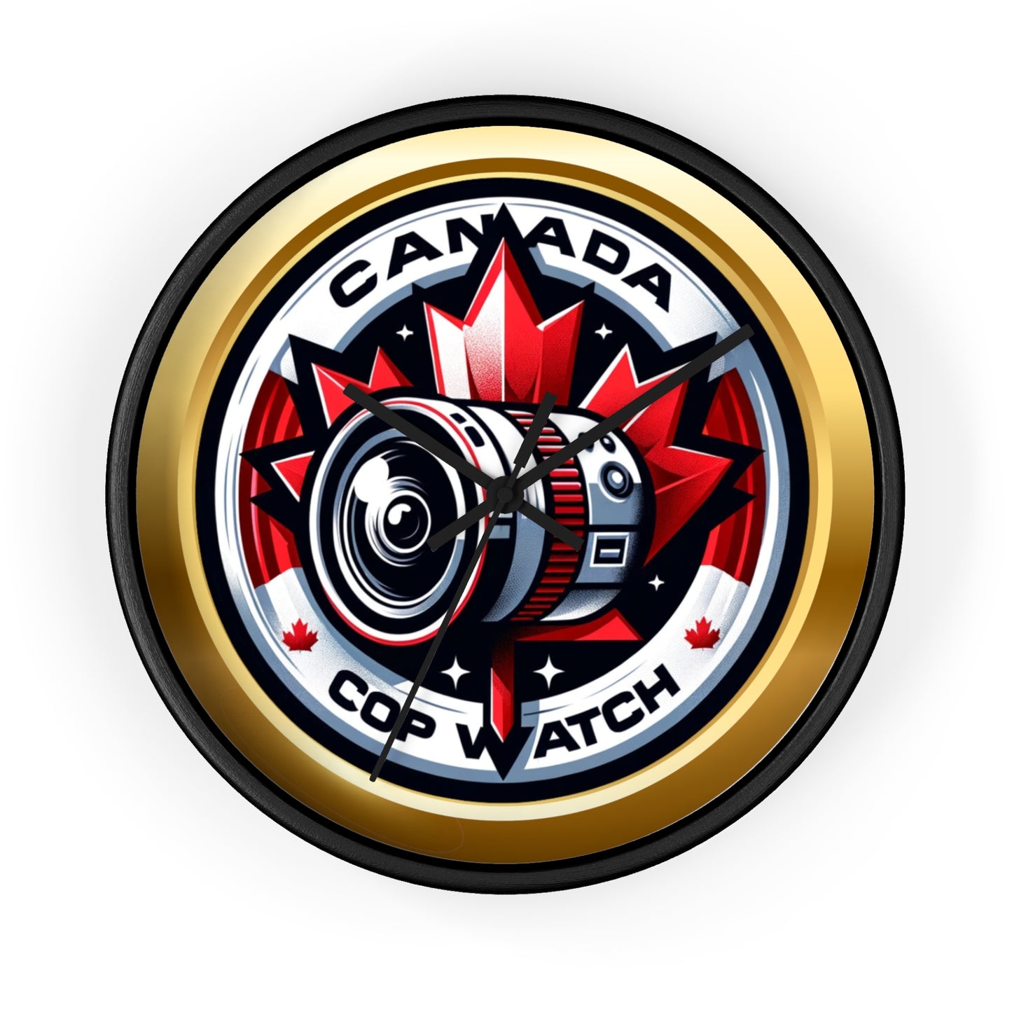 CANADA COP WATCH Wall Clock